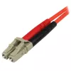 StarTech.com 1 m Glasfaserkabel – Multimode Duplex 50/125 – LSZH-Faser-Jumperkabel – LC/ST