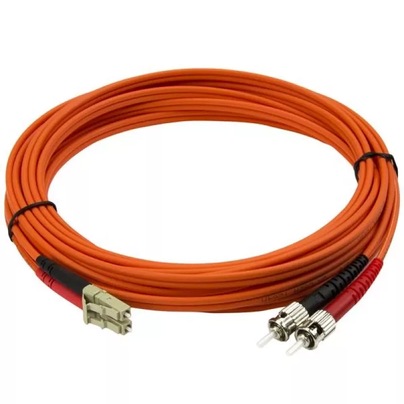 StarTech.com 5m Glasfaserkabel - Multimode Duplex 50/125 - LSZH Glasfaser-Jumperkabel - LC/ST