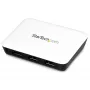 StarTech.com USB 3.0 zu Gigabit Ethernet NIC Netzwerkadapter mit 3-Port-Hub - Weiß