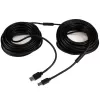 StarTech.com 20 m aktives USB-2.0-A-auf-B-Kabel, langes USB-Kabel, USB-Druckerkabel, 1x USB A (M), 1x USB B (M), Schwarz