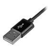StarTech.com 1 m USB-auf-Lightning-Kabel – iPhone/iPad/iPod-Ladekabel – Hochgeschwindigkeits-Lightning-auf-USB-Kabel – Apple MFi-zertifiziert – Schwarz