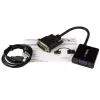 StarTech.com DVI-D-auf-VGA-Aktivadapter-Konverterkabel – 1080p