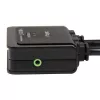 StarTech.com 2-Port USB HDMI Kabel-KVM-Switch mit Audio und Fernschalter – USB-gespeist