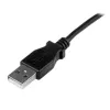 StarTech.com 1m Mini-USB-Kabel - A auf nach oben abgewinkelten Mini-B, 1 m, USB A, Mini-USB B, USB 2.0, Male/Male, Schwarz