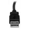 StarTech.com 1 m USB-2.0-Kabel A auf rechtwinklig B – M/M, 1 m, USB A, USB B, USB 2.0, Male/Male, Schwarz