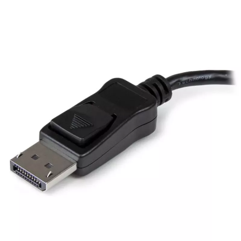 StarTech.com 3-Port Multi Monitor Adapter - DisplayPort 1.2 MST Hub auf Dual 4K 30 Hz & 1x 1080p - Video-Splitter für erweiterten Desktop-Modus nur auf Windows-PCs - DP auf 3x DP Monitore