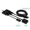 StarTech.com 3-Port Multi Monitor Adapter - DisplayPort 1.2 MST Hub auf Dual 4K 30 Hz & 1x 1080p - Video-Splitter für erweiterten Desktop-Modus nur auf Windows-PCs - DP auf 3x DP Monitore