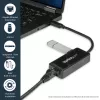 StarTech.com USB 3.0 auf Gigabit Ethernet Adapter NIC mit USB-Port – Schwarz