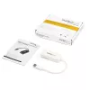 StarTech.com USB 3.0 auf Gigabit Ethernet Adapter NIC mit USB-Port – Weiß