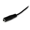 StarTech.com 2m schlank 3,5mm Stereo-Verlängerungs-Audiokabel - M/F