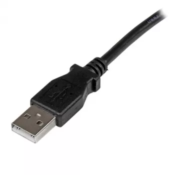 StarTech.com 1m USB 2.0 A auf links abgewinkelten B Kabel - M/M