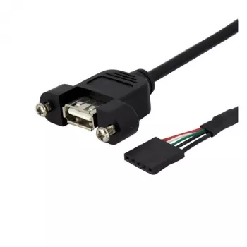 StarTech.com 3 ft Panel Mount USB-Kabel - USB A auf Motherboard-Header-Kabel F/F