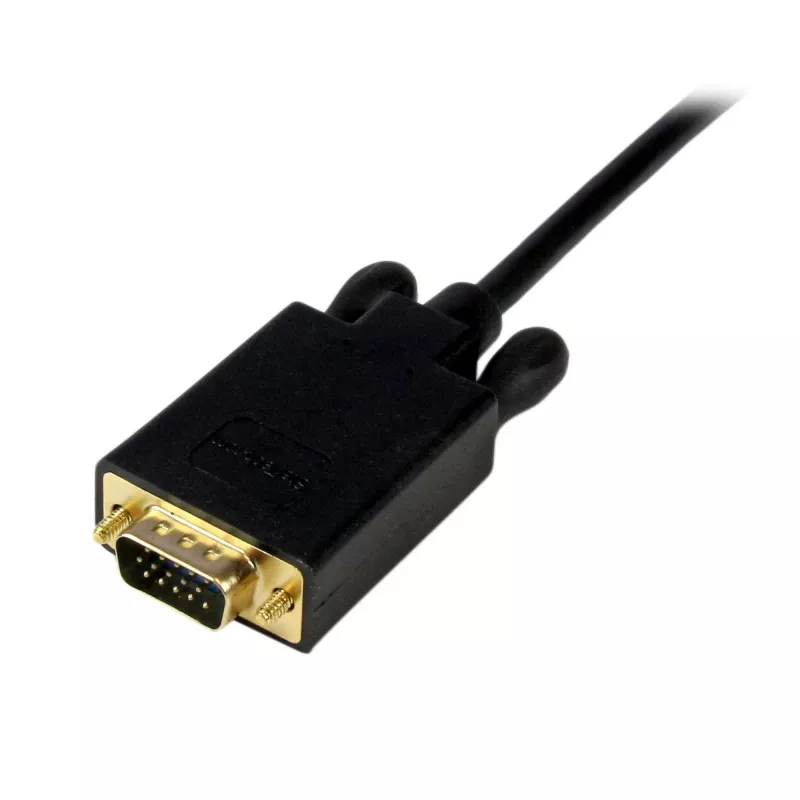 StarTech.com 1,83 m Mini-DisplayPort-auf-VGA-Kabel – Aktiver Mini-DP-auf-VGA-Adapter – 1080p-Video – mDP 1.2 oder Thunderbolt 1/2 Mac/PC zu VGA-Bildschirm/Anzeige – Konverterkabel