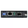 StarTech.com Gigabit Ethernet Fiber Media Converter mit offenem SFP-Steckplatz