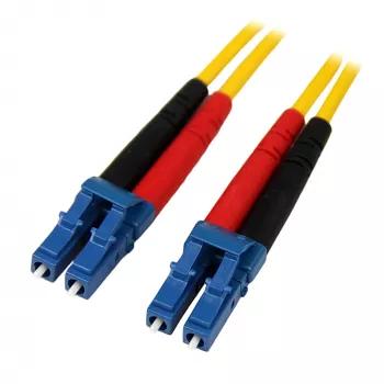 StarTech.com 7 m Glasfaserkabel – Single-Mode Duplex 9/125 LSZH Glasfaser-Patchkabel – LC/LC