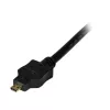 StarTech.com 2 m Micro-HDMI-auf-DVI-Kabel – Micro-HDMI-auf-DVI-Adapterkabel – Videoschnittstellenkabel Micro-HDMI Typ D auf DVI-D Single Link Monitor/Display/Projektor – Langlebig