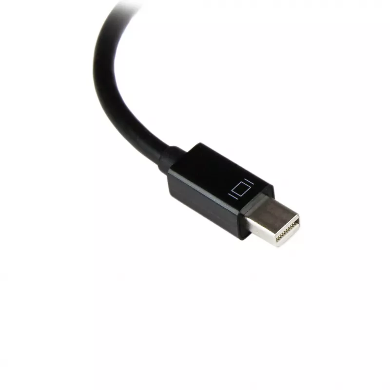 StarTech.com Mini DisplayPort zu VGA Adapter - Aktiver Mini DP zu VGA Konverter - 1080p Video - mDP oder Thunderbolt 1/2 Mac/PC zu VGA Monitor/Projektor/Display - mDP 1.2 zu VGA Dongle - Schwarz