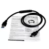 StarTech.com USB 3.0 auf eSATA HDD / SSD / ODD Adapterkabel – 0,9 m eSATA-Festplatten-auf-USB-3.0-Adapterkabel – SATA 6 Gbit/s