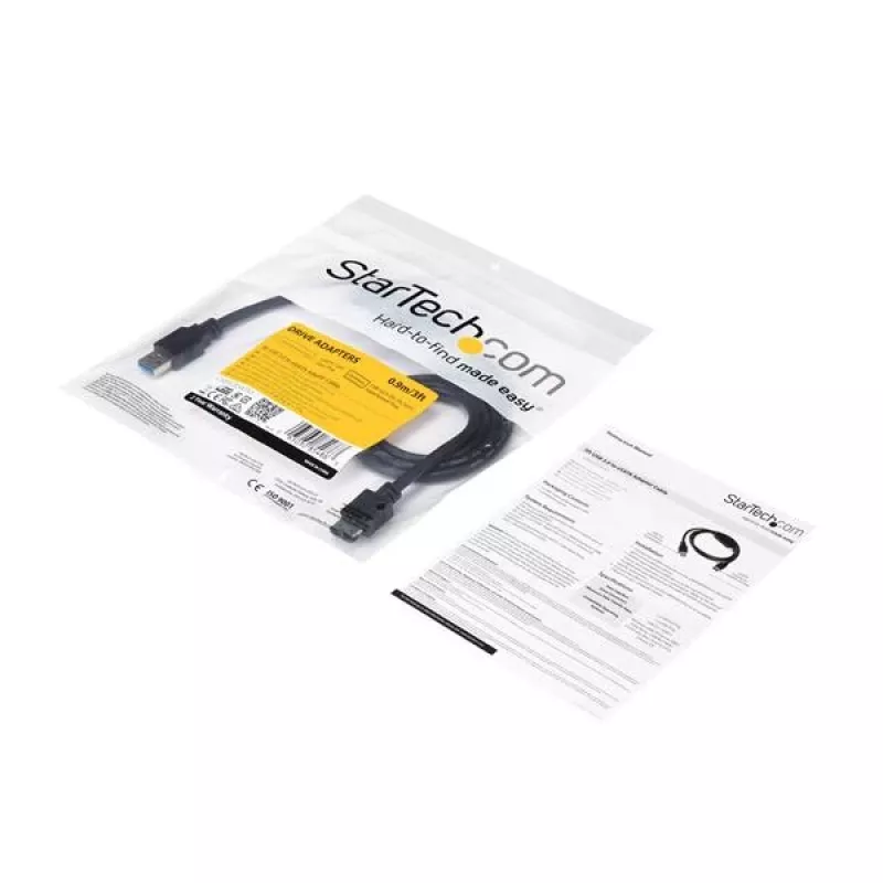 StarTech.com USB 3.0 auf eSATA HDD / SSD / ODD Adapterkabel – 0,9 m eSATA-Festplatten-auf-USB-3.0-Adapterkabel – SATA 6 Gbit/s