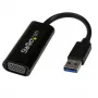 StarTech.com USB 3.0 zu VGA Adapter, USB zu VGA Monitor Konverter für Windows, schlank (keine Unterstützung für macOS/ChromeOS/Linux) - TAA