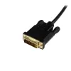 StarTech.com 1,8 m Mini-DisplayPort-auf-DVI-Kabel – Aktives Mini-DP-auf-DVI-Adapterkabel – 1080p-Video – mDP 1.2 auf DVI-D Single Link – mDP oder Thunderbolt 1/2 Mac/PC an DVI-Monitor