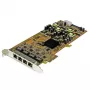 StarTech.com 4-Port-Gigabit-Power-over-Ethernet-PCIe-Netzwerkkarte – PSE / PoE PCI Express NIC – TAA