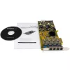 StarTech.com 4-Port-Gigabit-Power-over-Ethernet-PCIe-Netzwerkkarte – PSE / PoE PCI Express NIC – TAA