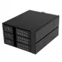 StarTech.com 3-Schacht-Aluminium-Trayless-Hot-Swap-Mobile-Rack-Backplane für 3,5 Zoll SAS II/SATA III – 6 Gbps HDD