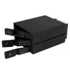 StarTech.com 3-Schacht-Aluminium-Trayless-Hot-Swap-Mobile-Rack-Backplane für 3,5 Zoll SAS II/SATA III – 6 Gbps HDD