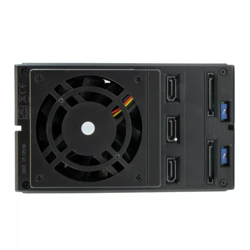 StarTech.com 3-Schacht-Aluminium-Trayless-Hot-Swap-Mobile-Rack-Backplane für 3,5 Zoll SAS II/SATA III – 6 Gbps HDD