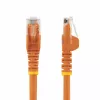 StarTech.com 3m CAT6 Ethernet-Kabel – Orange CAT 6 Gigabit Ethernet-Draht – 250 MHz 100W PoE RJ45 UTP Netzwerk-/Patchkabel, rastnasenfrei mit Zugentlastung, einzeln getestet