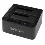 StarTech.com Dual Bay Festplatten-Duplizierer, Standalone USB 3.0 (5 Gbit/s) / eSATA zu 2,5/3,5 Zoll SATA III HDD/SSD Kloner/Kopierer, Festplatten-Dockingstation, Festplattenkloner