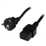 StarTech.com 2m (6ft) Computer-Stromkabel, 16AWG, EU Schuko auf C19, 16A 250V, Schwarz Ersatz-AC-Netzkabel, Drucker-Netzkabel, PC-Netzteilkabel, Monitor-Netzkabel – UL-gelistet