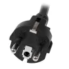 StarTech.com 2m (6ft) Computer-Stromkabel, 16AWG, EU Schuko auf C19, 16A 250V, Schwarz Ersatz-AC-Netzkabel, Drucker-Netzkabel, PC-Netzteilkabel, Monitor-Netzkabel – UL-gelistet
