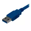 StarTech.com 1m SuperSpeed USB 3.0 Kabel A zu B - M/M, 1 m, USB A, USB B, USB 3.2 Gen 1 (3.1 Gen 1), Male/Male, Blau