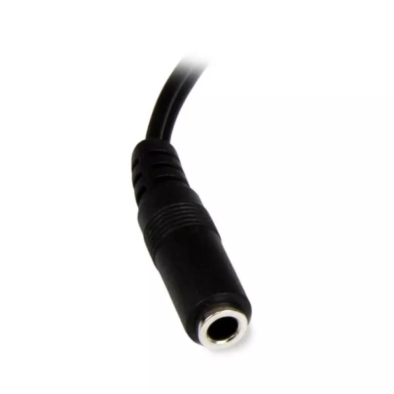 StarTech.com 15 cm Stereo-Audiokabel – 3,5-mm-Klinkenbuchse auf 2x Cinch-Stecker