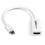 StarTech.com Mini DisplayPort auf HDMI Adapter - Aktiver mDP zu HDMI Videokonverter - 4K 30Hz - Mini DP oder Thunderbolt 1/2 Mac/PC zu HDMI Monitor/Fernseher/Anzeige - mDP 1.2 zu HDMI Adapter Dongle - Weiß