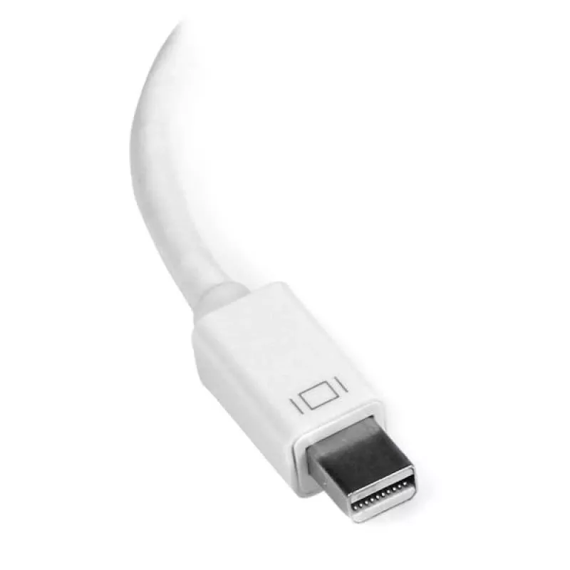 StarTech.com Mini DisplayPort auf HDMI Adapter - Aktiver mDP zu HDMI Videokonverter - 4K 30Hz - Mini DP oder Thunderbolt 1/2 Mac/PC zu HDMI Monitor/Fernseher/Anzeige - mDP 1.2 zu HDMI Adapter Dongle - Weiß