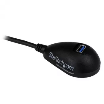 StarTech.com 5 ft Schwarz Desktop SuperSpeed USB 3.0 Extension Kabel - A to A M/F