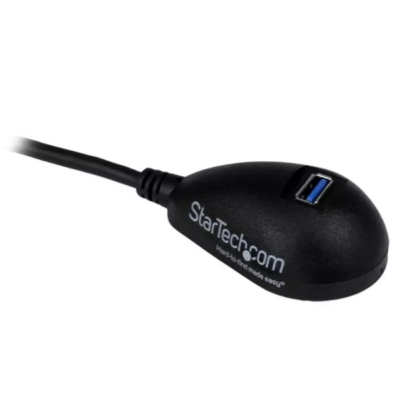 StarTech.com 5 ft Schwarz Desktop SuperSpeed USB 3.0 Extension Kabel - A to A M/F