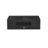 StarTech.com 4-Bay USB 3.0 SATA Festplatten-Dockingstation, USB Festplatten-Dock, externes 2,5/3,5 Zoll SATA III SSD/HDD Dockingstation, Hot-Swap-Festplattenschacht, Top-Loading