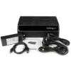 StarTech.com 4-Bay USB 3.0 SATA Festplatten-Dockingstation, USB Festplatten-Dock, externes 2,5/3,5 Zoll SATA III SSD/HDD Dockingstation, Hot-Swap-Festplattenschacht, Top-Loading