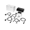 StarTech.com 4-Bay USB 3.0 SATA Festplatten-Dockingstation, USB Festplatten-Dock, externes 2,5/3,5 Zoll SATA III SSD/HDD Dockingstation, Hot-Swap-Festplattenschacht, Top-Loading