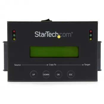 StarTech.com 1:1 Standalone-Festplatten-Duplikator mit Disk-Image-Manager für Backup und Wiederherstellung, mehrere Disk-Images auf einem 2,5/3,5-Zoll-SATA-Laufwerk speichern, HDD/SSD-Kloner, kein PC erforderlich