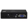 StarTech.com 2x1 HDMI + VGA auf HDMI Konverter Switch mit Auto- und Prioritätsschaltung – 1080p