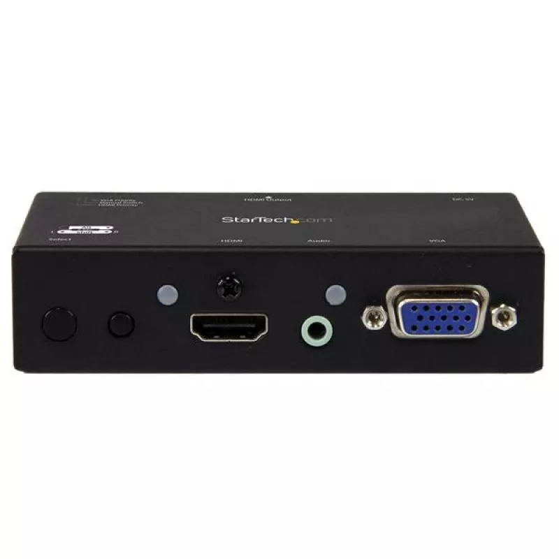 StarTech.com 2x1 HDMI + VGA auf HDMI Konverter Switch mit Auto- und Prioritätsschaltung – 1080p