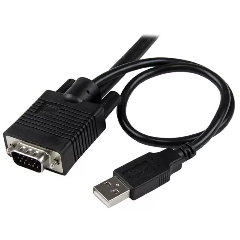 StarTech.com 2-Port USB VGA Kabel-KVM-Switch – USB-gespeist mit Fernumschalter