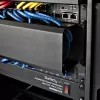 StarTech.com Horizontales 2U-Serverrack-Kabelmanagement-Fingerkanal mit Abdeckung – 19-Zoll-Netzwerkrack-Kabelkanalplatte – Geschlitzter Kabelkanal
