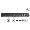 StarTech.com USB 3.0 Dockingstation Dual-Monitor mit HDMI & 4K DisplayPort – USB 3.0 auf 4x USB-A, Ethernet, HDMI und DP – Universelle USB-Typ-A-Laptop-Dockingstation für Mac & Windows