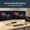 StarTech.com USB 3.0 Dockingstation Dual-Monitor mit HDMI & 4K DisplayPort – USB 3.0 auf 4x USB-A, Ethernet, HDMI und DP – Universelle USB-Typ-A-Laptop-Dockingstation für Mac & Windows